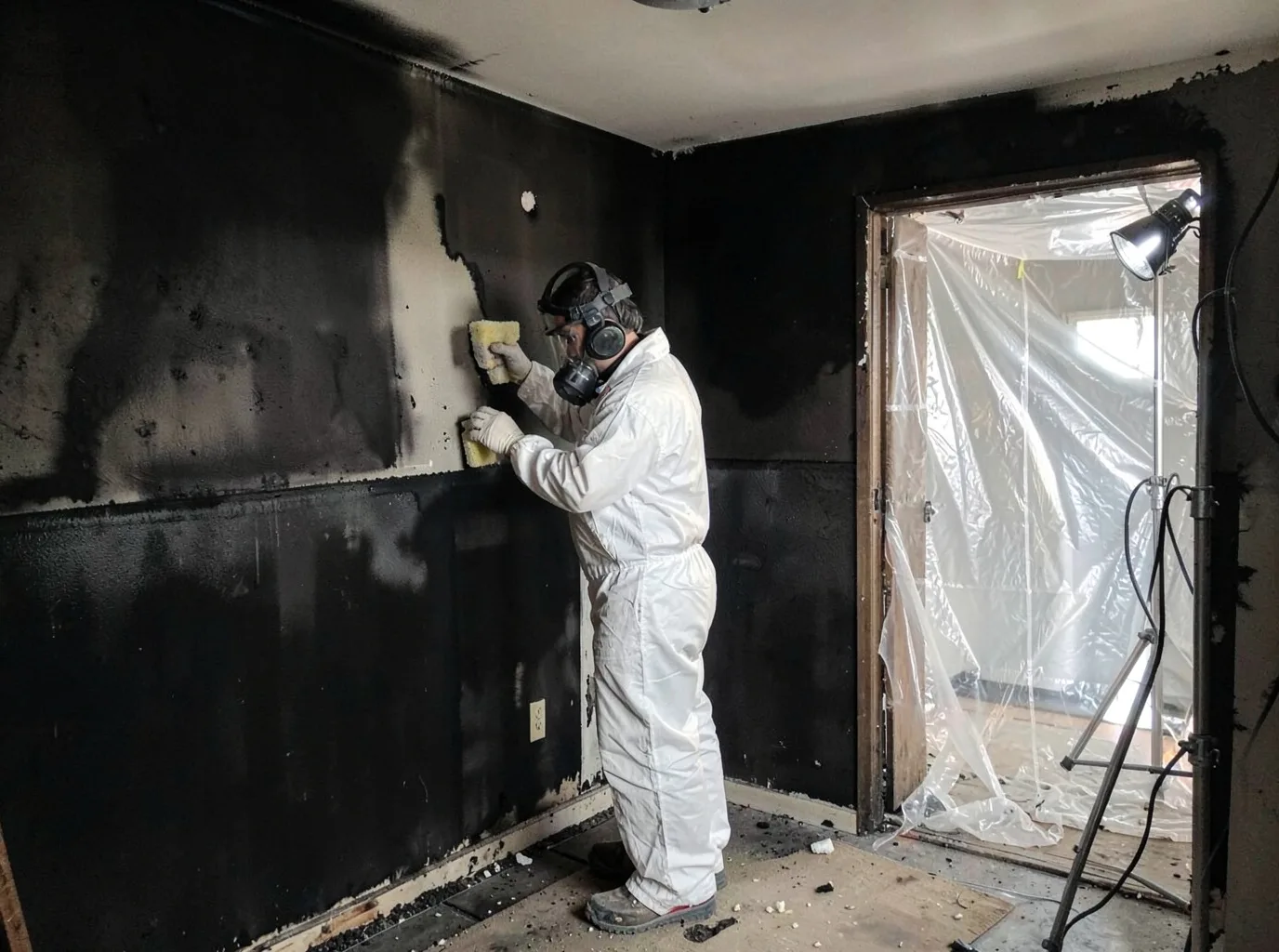 Fire Damage Restoration company in Lilly, PA